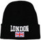 NO1 GIFTS Bad Hair Day Beanie Hats and More (London with Union Jack UK)