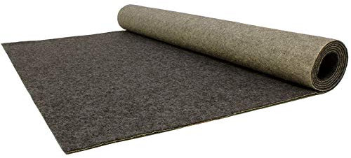 Tapis de mariage Podium Anthracite - Tapis de Cérémonie et d'Événement au Mètre | Gala, Hollywood et VIP | Résistance au feu B1 | Tapis au Mètre - 1mx2m