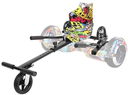 TGHY Hoverkart Zubehör für 6,5 8 10 Zweirad-Selbstausgleichsroller Zur Umwandlung des Hoverboard-Scooter in EIN Go-Kart Hoverboard Nicht Im Lieferumfang Enthalten,Pu Wheel