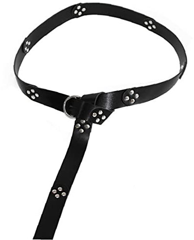 Ledergürtel Mittelalterliche Rüstung Renaissance Ring Gürtel Schwarz Für Männer Halloween Cosplay Viking-Kampf-kostüm Zubehör Schwarz