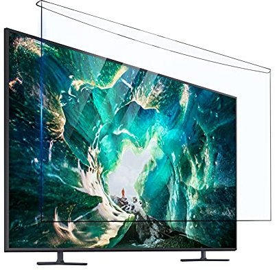 WSHA Acryl Anti-Blaulicht-Displayschutzfolie Kratzfest/Anti-UV/Augenschutzfilte, Einfach An/Aus und Abnehmbar, Für 32-50 Zoll Monitor,48inch(1080x620mm)