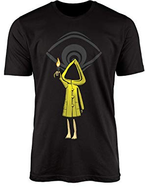 Willow Gifts - Little Nightmares T-Shirt - Horror Video Game Gamer Gaming Inspired Merch Merchandise Logo Novelty Present Gift Gifts Birthday Men's Boys Women Girls Adult Kids