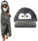 Shoppawhile Pinguin Geschenke für Frauen Tragbare Decke , Sofadecke Pinguin Geschenk Kuscheldecke Flauschig 150 * 130cm