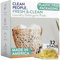 Clean People – Lot de 32 capsules de lessive – Emballage recyclable, hypoallergénique, anti-taches, ultra concentré, savon à lessive – Parfum frais