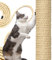 DQ-PP SISALSEIL | 25 m | 10 mm stark | Natürliches Sisal Seil für Kratzbaum Katzenbaum | Kratzseil DIY Fuer Katzen Ersatzteile