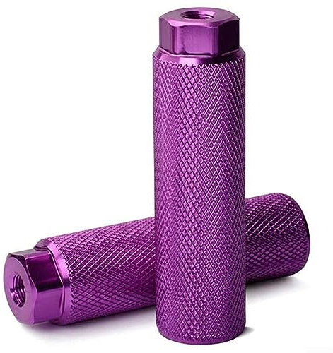 Fahrrad-Pegs – 0,95 cm Aluminiumlegierung, rutschfeste Fußrasten für BMX-Fahrräder, Hinterfüße, Stunt-Pegs für BMX-Mountainbike-Kugellager