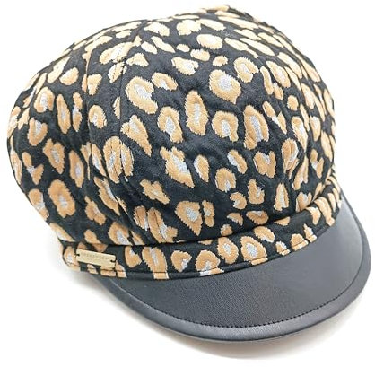 Seeberger Leo Ballonmütze Black/Grey - one Size