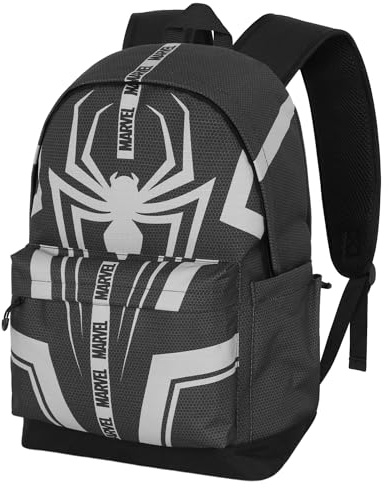 Spiderman Town-Plus HS Rucksack, Schwarz, 30 x 44 cm, Kapazität 23 L