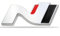 3D Metall Auto Aufkleber für Hyundai Elantra Veloster Kona i20 i30 N Line, Selbstklebend Logo Emblem Badge Abzeichen für Heckklappe Kofferraum, Chrom Autoaufkleber zubehör,F
