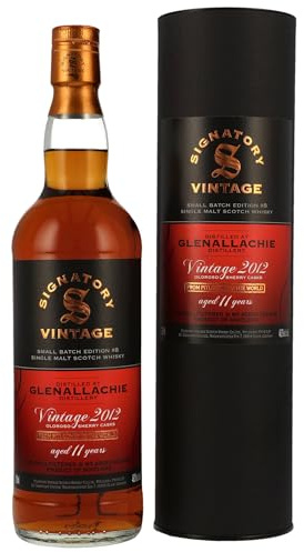 Glenallachie 2012 Signatory Vintage Small Batch Single Malt Whisky 11 Jahre (1x0,7l)