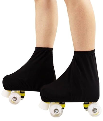 YUNCHONGuk Housse de protection pour patins à roulettes et patins à glace, housse élastique pour patins à glace, housses de chaussures de skate, pour patinage artistique, patinage sur glace, patins à