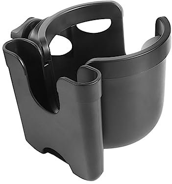 BESTonZON 3 STK Becherhalter Für Kinderwagen Getränkehalter Für Den Kinderwagen Flaschenhalter Für Kinderwagen Becherhalter Für Getränke Kinderwagen Telefon Halterung Abs-Kunststoff Black