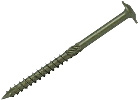 Forgefix SPECTRE Timber Fix Screws 6.7 x 75mm GRN – Box of 50, corrosion-resistant, heavy-duty screws for timber construction and outdoor use.