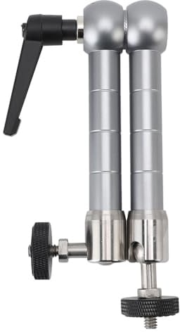 XZXCVN Camera Mount Arm Clamp, Verstellbare 360° Halterung mit 1/4 Zoll Gewinde - Ergonomische Flügelmuttern, Stabiler Kameraarm für DSLR, Feldmonitor und Action Cam