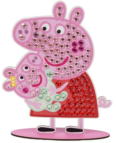 CRYSTAL ART Peppa & Evie Junior Buddies XL Kit