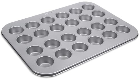 Städter We love baking Muffinform Mini | 24 Mini-Muffins | Hochwertige Antihaftbeschichtung, made without PFAS, 35x27cm