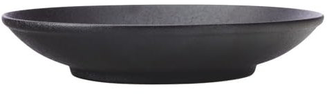 Maxwell & Williams Caviar Black Schale Auf Fuß, Premium-Keramik, Schwarz, 25 cm, 1.2 L, AX0299