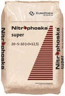 Vialca NITROPHOSKA SUPER KG.25 CONCIME FERTILIZZANTE UNIVERSALE 20-5-10 CONFEZIONE 25KG EUROKEM ORIGINAL