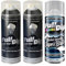 Sophisticauto Spart 3 Farbe Entfernbar Full Dip Sprühfarbe Schwarz Metallic Glänzend