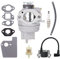 Hutdkte Carburatore 16100-Z1A-802 per Honda GC190 GC190A GC190LA Pompa Idropulitrice per tosaerba a 4 tempi Piccolo motore
