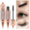 4D Silk Fiber Wimperntusche, Wasserfeste Wimperntusche，Extra Lange Wimpern-Wimperntusche und Dick, Langlebig, Klumpenfrei, Natürlich Wischfest, Dicker und Länger(Königin)