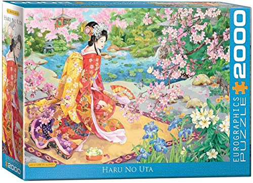 2000 Teile Puzzle Japan Kimono Art Haru No Uta Haruyo Morita