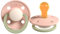 Rebael Fashion Schnuller | Naturkautschuk/Latex | Hergestellt in Dänemark | BPA-Frei | Sauger in Kirschform | Tornado Pearly Dolphin, Größe 2 (6+ Monate)