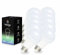 Booga LED E27 Glühbirne Leuchtmittel - 9 Watt - warmweißes Licht - 3000K - Milchglas - Energiesparlampe - LED-Birne - 220-240V AC, 10er Set