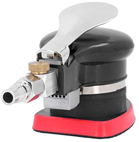 Tyenaza Ponceuse orbitale aléatoire, Ponceuse pneumatique Triangle meuleuse pneumatique Mini polisseuse portative 12000 TR/Min pour Bois métal