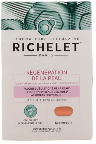 RICHELET Régénération de la Peau - Boite de 60 comprimés
