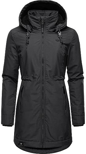 Ragwear Damen Winter-Kurzmantel Dakkota wasserdicht und atmungsaktiv
