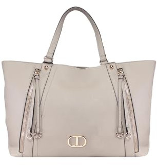 Twinset Damen Tasche 232TD8120 taupe, Helles Taupe, Einheitsgröße
