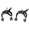 TEKTRO 900C Road Calipers Brake Set Dual Pivot 72-92mm Nutted Mount, Black, MH2827