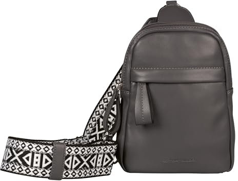TOM TAILOR Palina Damen Handtasche Sling Bag Rucksack, 2 L Grau