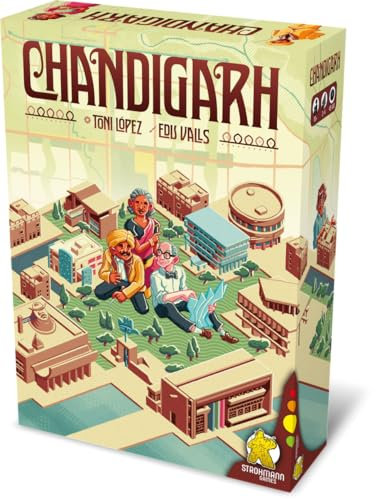 Strohmann Games, Chandigarh, Kennerspiel, Brettspiel, 2-4 Spieler, ab 10+ Jahren, 45-60 Minuten, Deutsch
