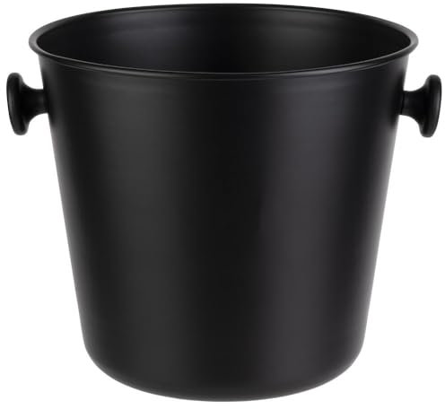 Buddy´s Bar - Weinkühler/Sektkühler, hochwertiger Flaschenkühler aus Aluminium, innen und außen mattiert mit massiven Knopfgriffen aus ABS, extra robust mit 8 Liter Fassungsvermögen
