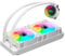 Pesfehhy T-240MMARGB Liquid CPU Water Cooling Argb Wireless Lens Temperature Display CPU Fan with 240mm ARGB PWM Fan Computer Water Cooling B