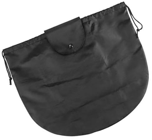 MAGICLULU Aufbewahrungstasche Schwarze und Kratzern Staub zum zu Schutz Einfach Tragbare Helmtasche aus Polyester Tragen Geeignet für Schneemobil und Fahrradhelme