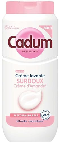 Cadum Douche Crème lavante surdoux à la crème d'Amande 500ml