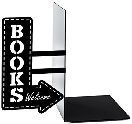 Balvi - Serre-Livres en métal Bookshop.