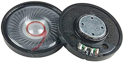 WNJ-TOOL, 2 stücke 50mm Kopfhörer-Lautsprecher-Headset-Treiber 32Ohm 112DB-Reparaturteile
