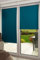 K-home Thermorollo Verdunklungsrollo ohne Bohren Petrol B55 x H200 cm