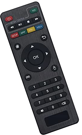 AULCMEE X31-002 Ersetzte Fernbedienung Kompatibel mit X96 Mini MXQ Skystream X4 Element TI4 H96 PRO + M8 M8C HK1 HK1 MINI HK1 PRO HK1 MAX X92 95N MX9 T98 PRO