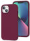 K TOMOTO Custodia Compatibile con iphone 13, Protezione Contro le Cadute Antigraffio Antiurto in Silicone Liquido Anti-Impronte con Fodera in Microfibra per iphone 13 da 6,1 Pollici 2021, Rosso Vino