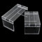 Trennwand Aufbewahrungsregal Organizer kühlschrankregale Kühlschrank - Küchenregal Stapelbar Regal Transparenter Multifunktion für Küchen Arbeitsplatte Speisekamme Schrank Theken Gemüse (2 PCS)