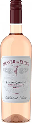 Pinot Grigio Blush Terre Siciliane IGT Messer del Fauno Roséwein trocken (1 x 0.75 l)