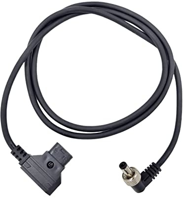 D-Tap to DC 5.5 2.5mm Monitor Power Cable Suitable for Atomos Ninja v Shogun Anton Bauer Power Sony PIX-E7 PIX-E5 7 Touchscreen Hollyland Mars 400s, Compatible with 2.1 5.5mm or 2.5 5.5mm, 40inch