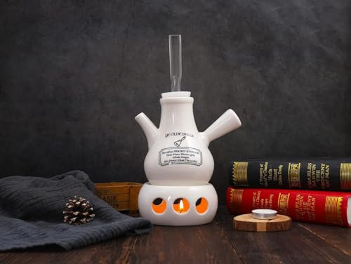 Ye Olde Bells Inhalateur à Vapeur Manuel Victorien - Machine d'Aromathérapie, Sel et Humidificateur (Design Original par Dr Nelson)