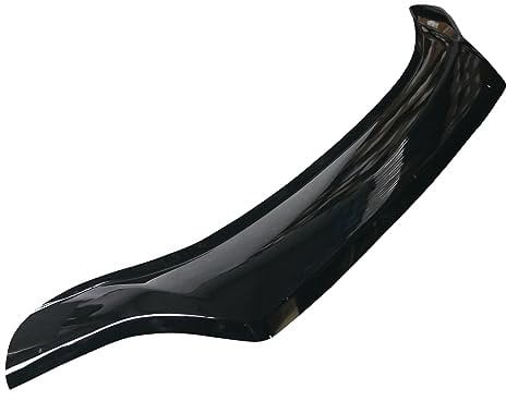 CHROMEMASTER | Auto Zubehör; Steinschlagschutz; Motorhaubenabdeckung Kompatibel mit Fiat Ducato ab Bj. 2014 | Schwarzer ABS-Kunststoff | Motorhaubenschutz Deflektor Schützt die Motorhaube vor Steinen