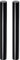 sourcing map 2pcs Acrylic Clay Roller 9 Inch x 1 Inch Solid Non-Stick Plastic Round Tube Roller Polymer Clay Rod Fondant Rolling Pin for Shaping, Sculpting, Modeling DIY Crafts, Black